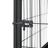 Furniture Dog Crate Double Door - Rustic Brown