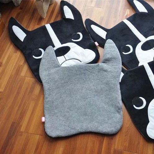 Boston Terrier Shaped Mat