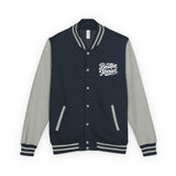 Boston Terrier Unisex Heavyweight Letterman Jacket - Stylish and Cozy