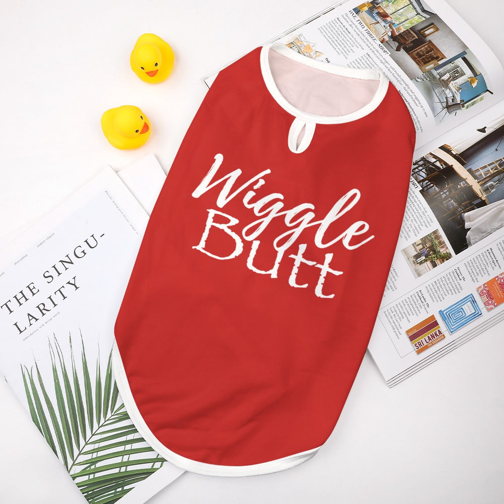 Wiggle Butt Dog Shirt Tank Top