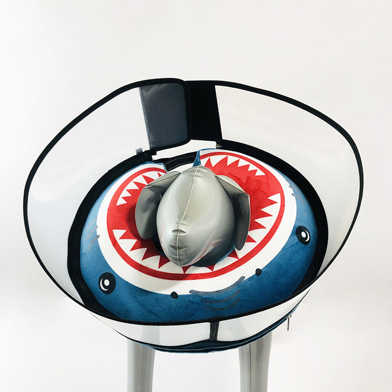 Shark & Watermelon Pet Recovery Collar for Dogs – Soft Protective Cone .