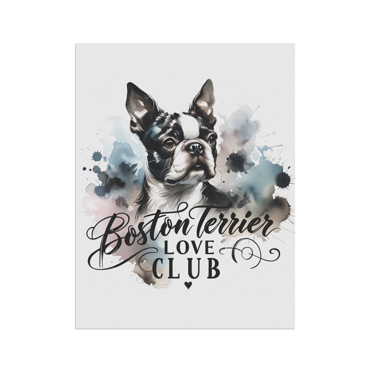 Boston Terrier Love Club Garden & House Banner