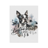 Boston Terrier Love Club Garden & House Banner