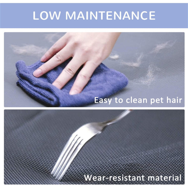 Elevated Dog Bed - Navy Blue