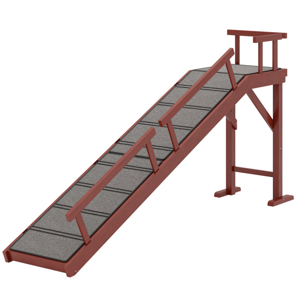 Wood Dog Ramp to Help Pets in Climbing .