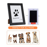 DIY Pet Paw Print Frame Kit Personalized Memorial With Ink