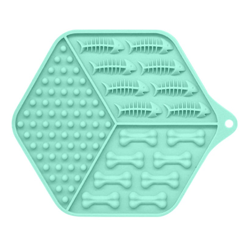 Dog Lick Mat Slow Feeding Device Dog Licking Pad