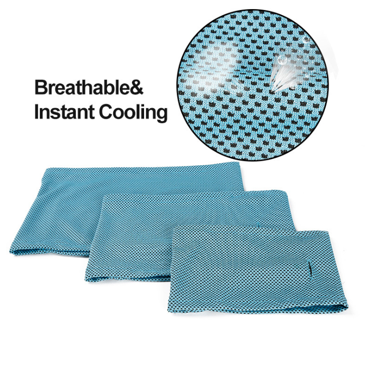 Cooling Dog Bandana Summer Cooling Wrap Dog Collar