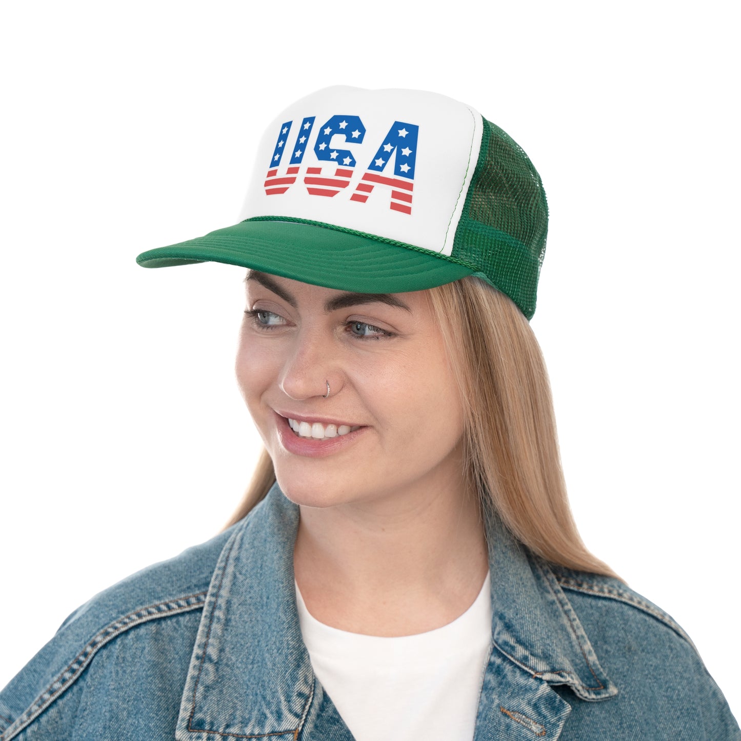 Patriotic USA Trucker Cap - Celebrate Freedom in Style