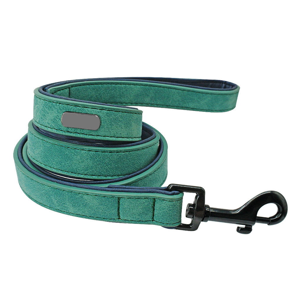 Leather Dog Leash Pull-resistant
