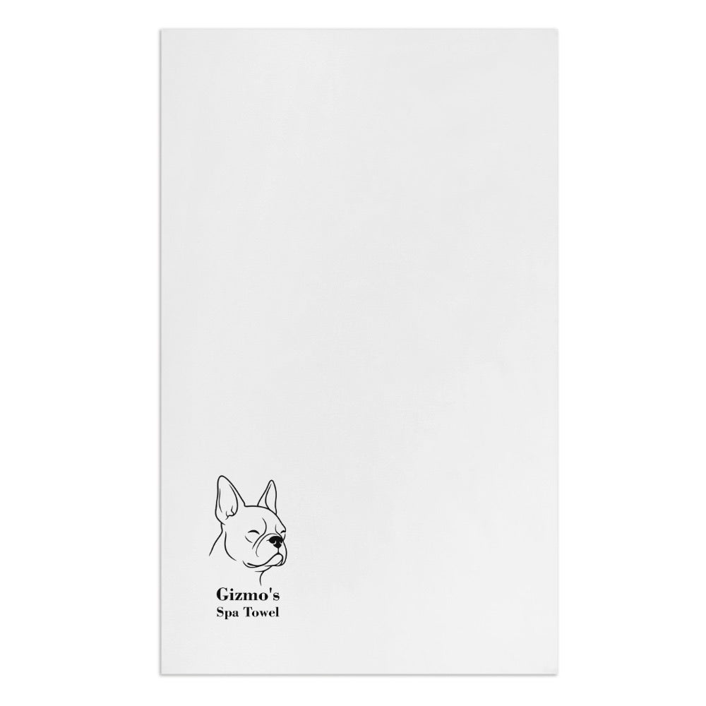 Custom Dog Spa Towel - Soft Premium Terry
