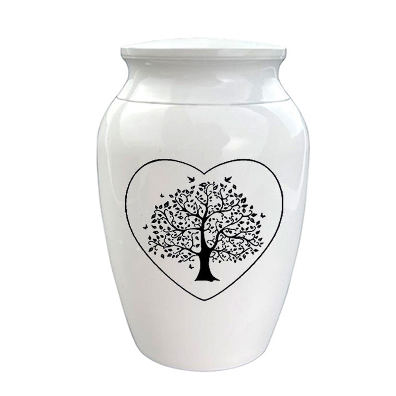 Tree Of Life Cremation Dog Memorial Jar