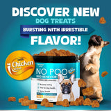 No Poo Chews For Dogs Stop Poop Eating Behavior Probiotics And Digestive Enzymes For Dogs Bad Breath Support Digestive And Gut Health Supplement 180 Soft Chews