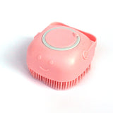 Dog Bath Massage Brush Dog Grooming Cleaning Tool Soft Silicone