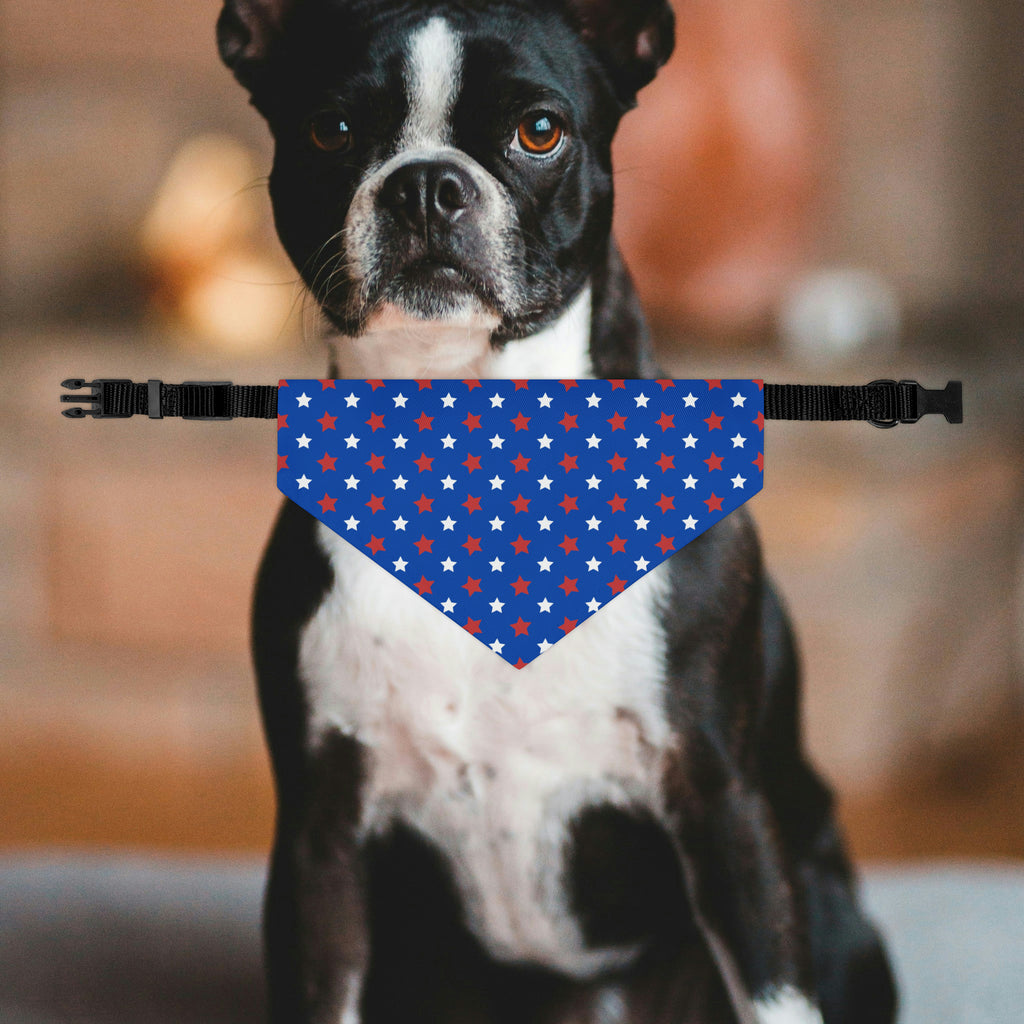 4th Of July Dog Bandana Collar