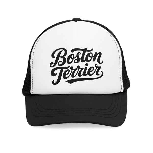Boston Terrier Mesh Cap - Stylish Trucker Hat for Dog Lovers