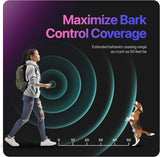 Dog Bark Deterrent Device Stops Bad Behavior, Professional Dog Training Tool, Anti Bark Device For Dogs, Emitters 50ft Range For Dog Training