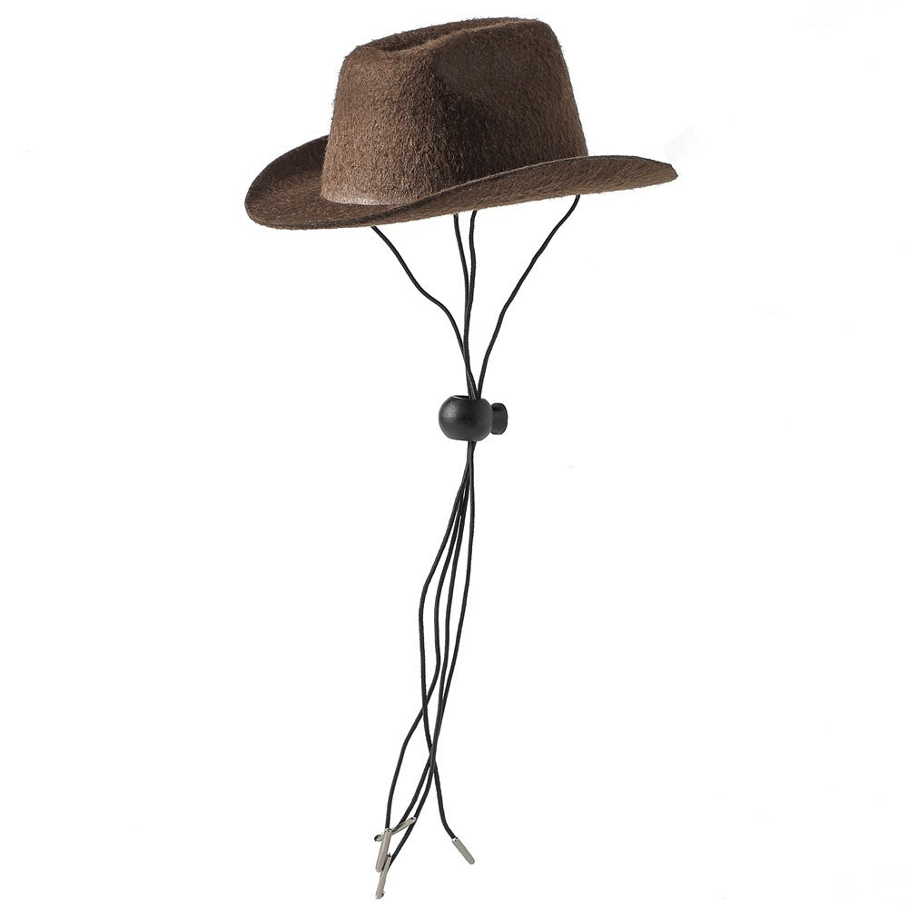Western Cowboy Style Dog Hat