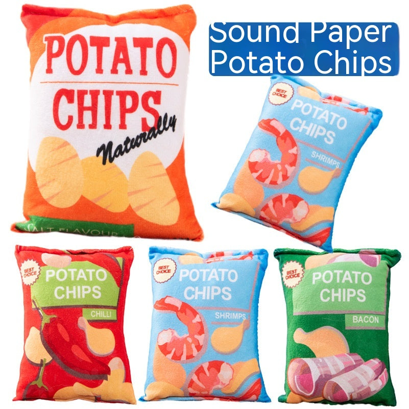 Potato Chips Dog Sound Toys