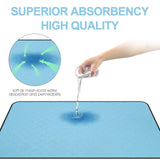 Washable Dog Urine Pad, Waterproof Toilet Training Mat For Dogs and Puppies - 2 Packs