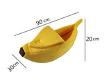 Banana Shape Dog Sleeping Bed