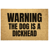 Beware_The_Dog_Is_A_Dickhead_Coir_Outdoo_Outdoor_Mat_Main_Mockup.png