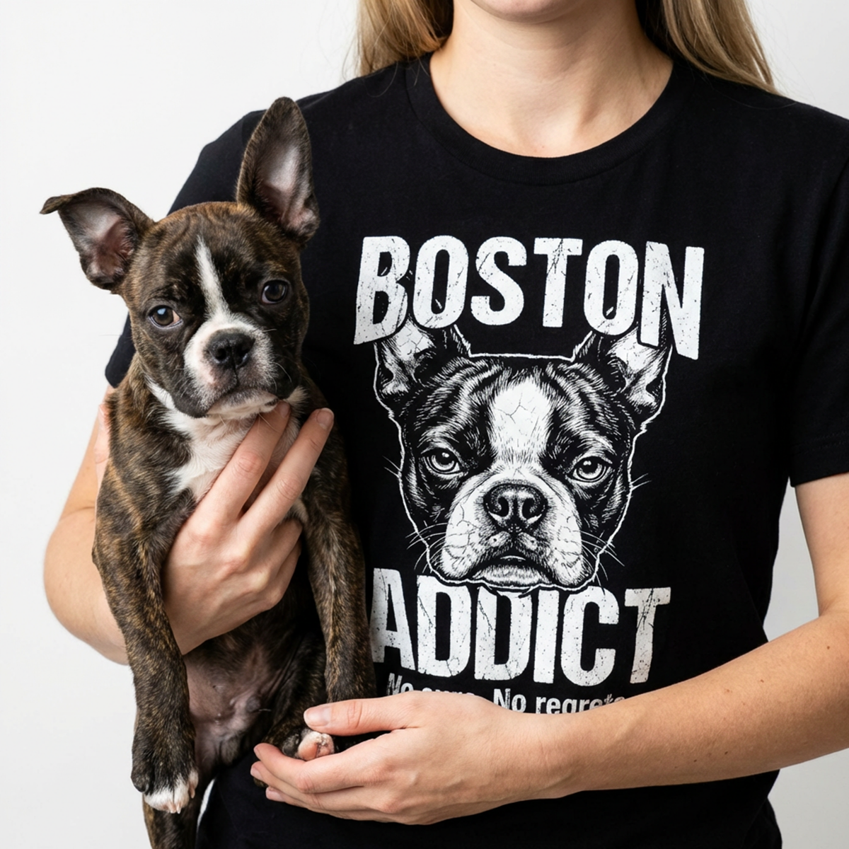 Boston Addict (No Cure. No Regrets.) Unisex T-Shirt .