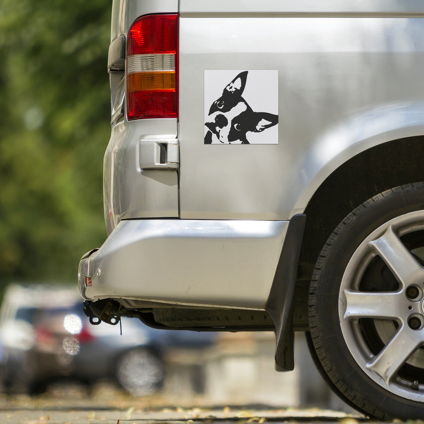 Boston Terrier Head Tilt Magnet