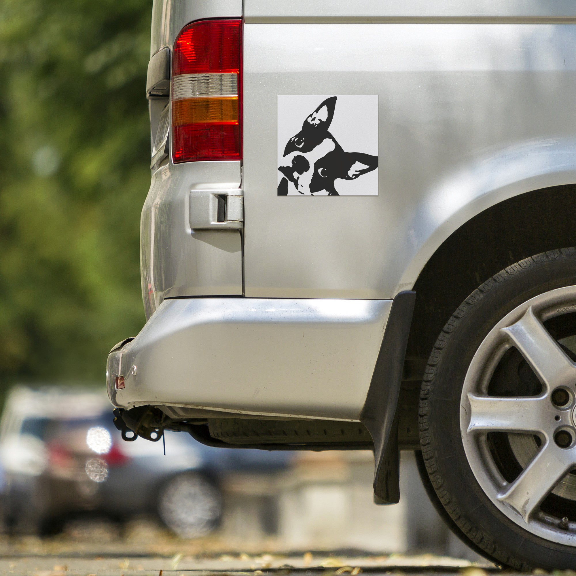 Boston Terrier Head Tilt Magnet