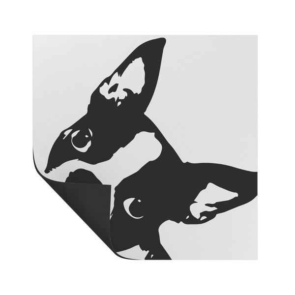 Boston Terrier Head Tilt Magnet