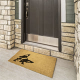 Boston Terrier Head Tilt Outdoor Mat