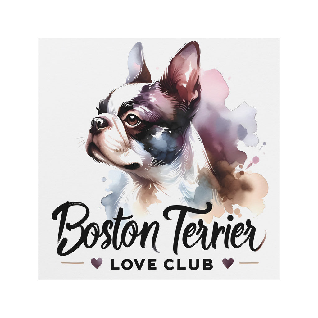 Boston Terrier Love Club Magnet