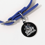 Sniff Happens Laser Metal Alloy Dog ID Tag