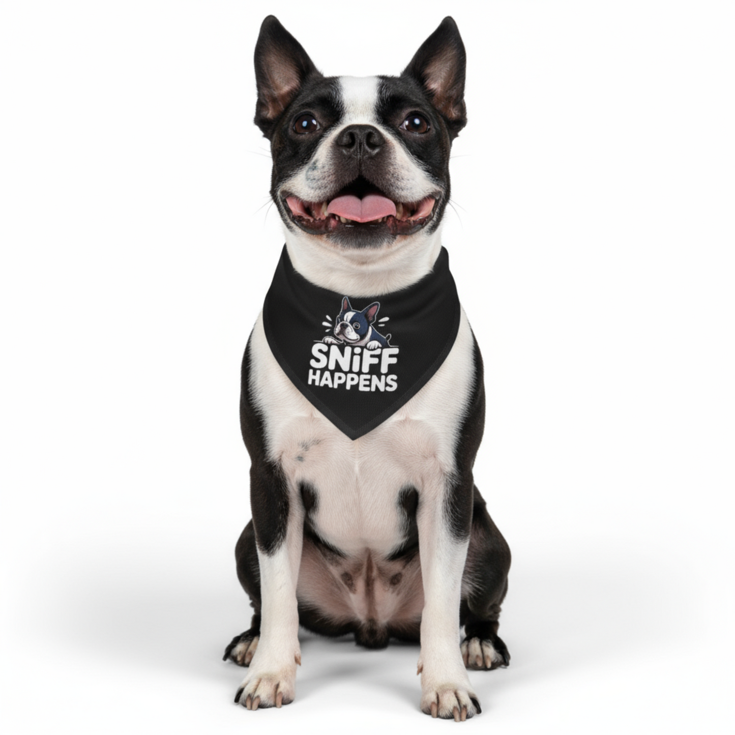 Sniff Happens Dog Bandana Collar