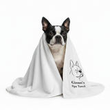 Custom Dog Spa Towel - Soft Premium Terry