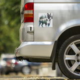 Forest Boston Terrier Dog Magnet