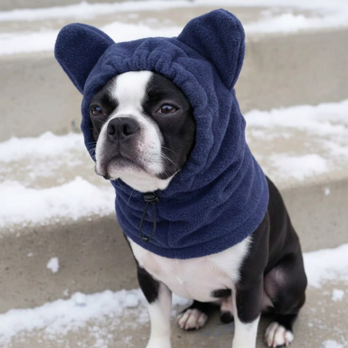 Ear Warmers Pullover Polar Winter Dog Hat .