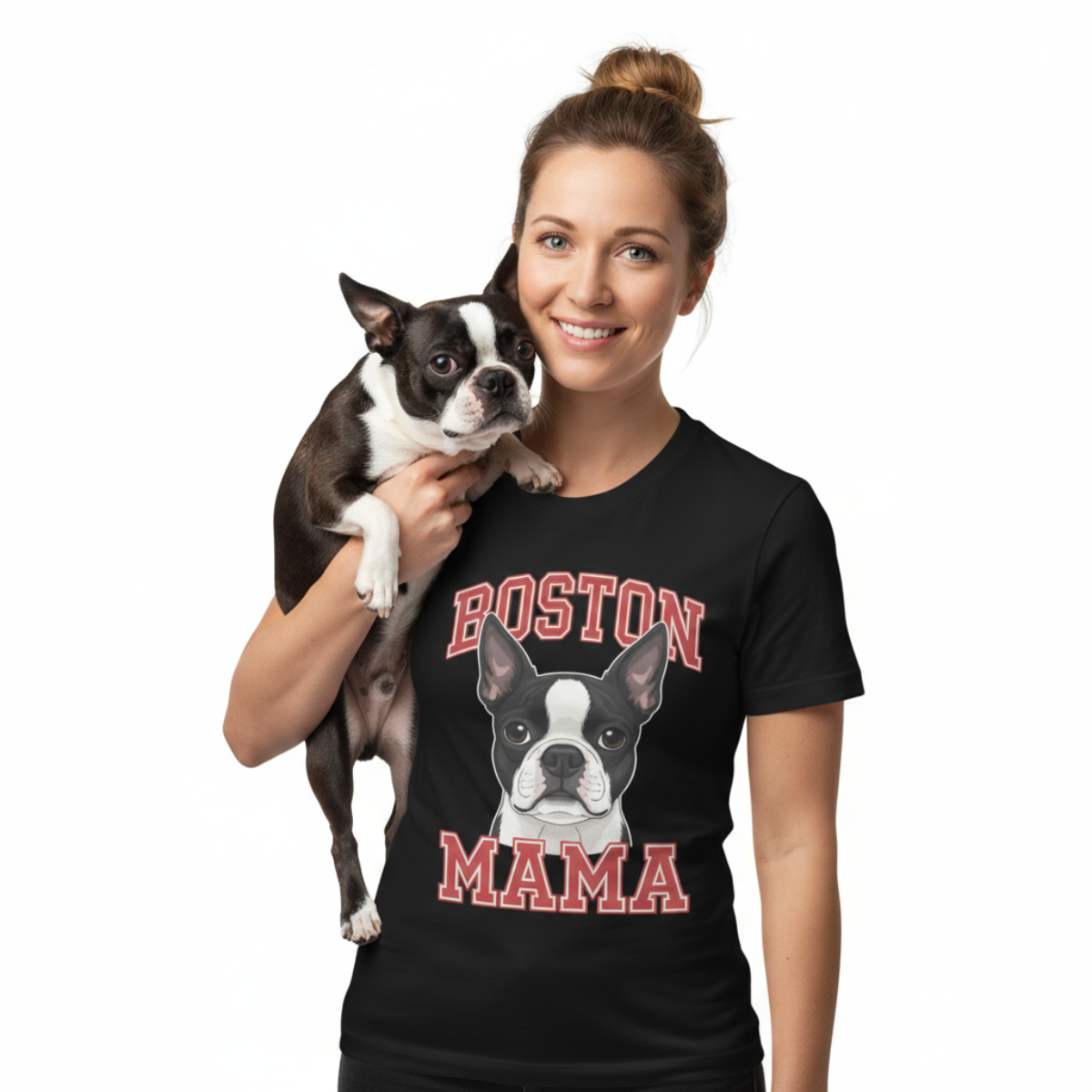 Boston Mama Athletic T-Shirt
