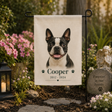 Pet Memorial Garden Flag