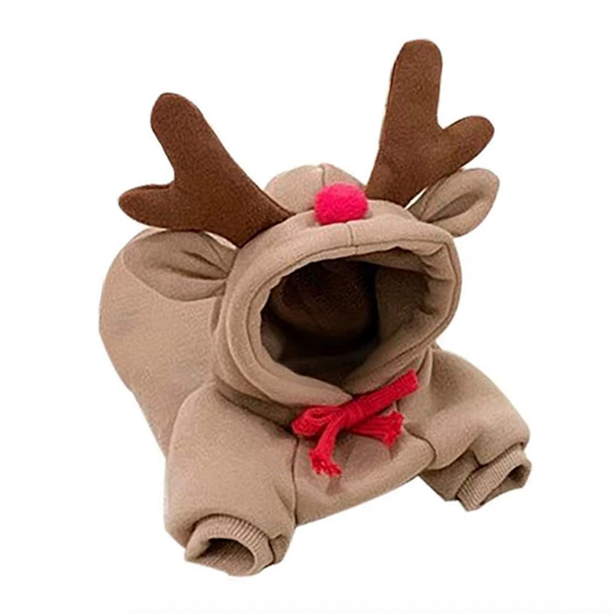 Reindeer Animal Dog hoodie .