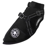 Winter Dog Coat with Harness Integrated . Black