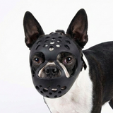 Soft Rubber Dog Muzzle Anti-bite Mask - Comfortable & Adjustable .