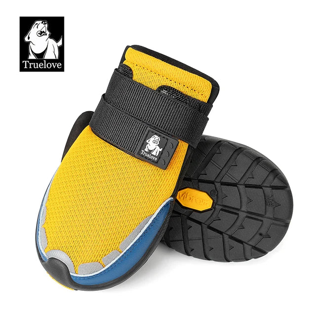 Truelove Explorer Pet Shoes Vibram Sole Reflective Durable Anti-slip Soft Mesh Nylon Comfortable Outdoor 2/4pcs TLS4862