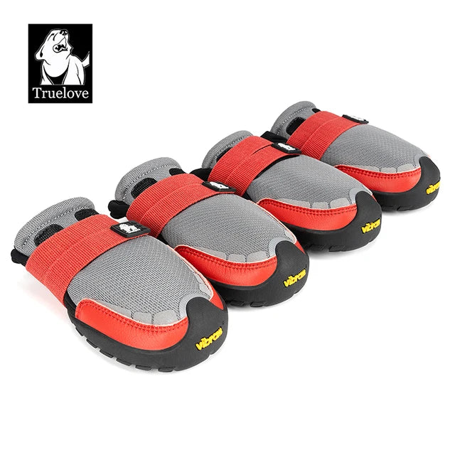 Truelove Explorer Pet Shoes Vibram Sole Reflective Durable Anti-slip Soft Mesh Nylon Comfortable Outdoor 2/4pcs TLS4862