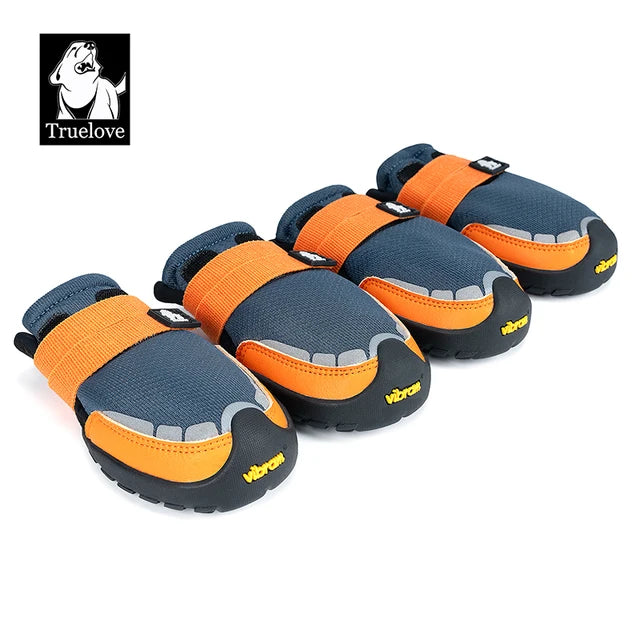 Truelove Explorer Pet Shoes Vibram Sole Reflective Durable Anti-slip Soft Mesh Nylon Comfortable Outdoor 2/4pcs TLS4862