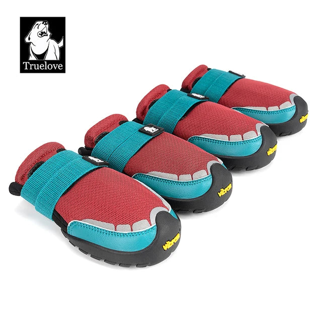 Truelove Explorer Pet Shoes Vibram Sole Reflective Durable Anti-slip Soft Mesh Nylon Comfortable Outdoor 2/4pcs TLS4862