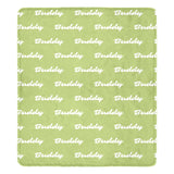Custom Dog Name Ultra-Soft Micro Fleece Blanket . DarkKhaki