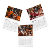 Boston Terrier World 2027 Wall Calendar .