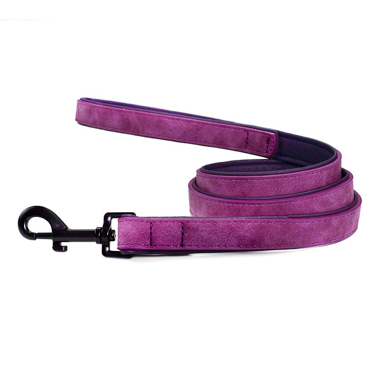 Leather Dog Leash Pull-resistant