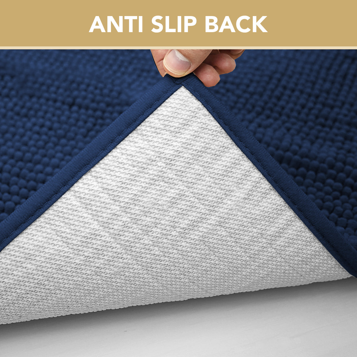 Chenille Non-Slip Absorbent Pet Mat – Soft Long-Pile Dog Floor Mat .
